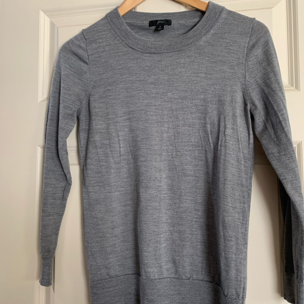 J crew wool pull over sweater